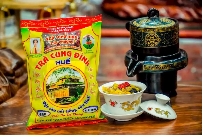 Loại Trà Cung Đình Huế G8, G9, G10