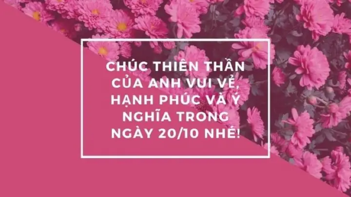 Thiệp 20/10 Ngọt Ngào Tặng Người Yêu