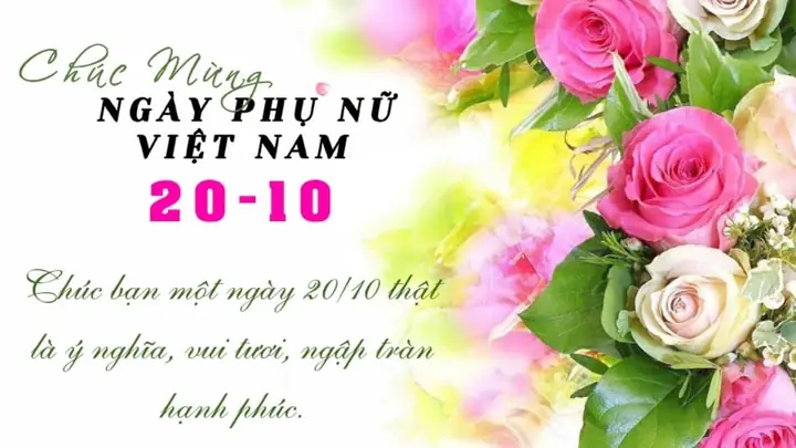Thiệp Chúc Mừng 20/10 Tặng Chị Em Gái