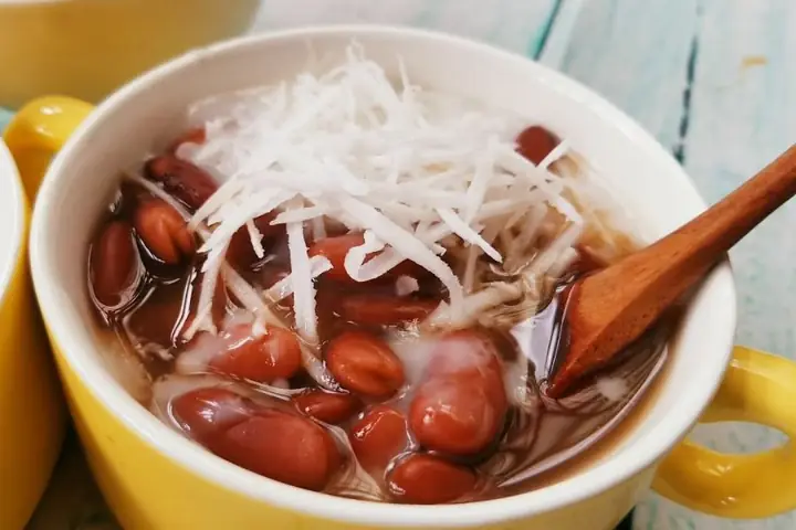 Chè Đậu Đỏ Nước Cốt Dừa