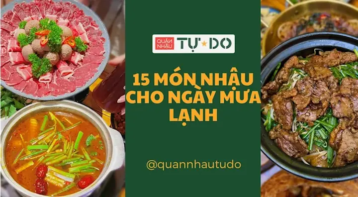15+ Món Nhậu Ngày Mưa Lạnh Tại Hà Nội - Quán Nhậu Tự Do - Ta ...