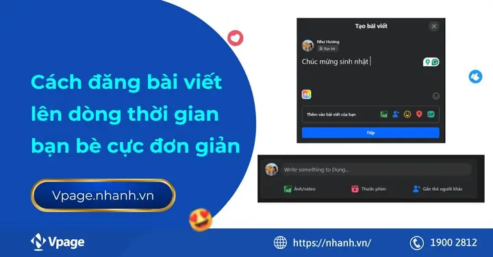 Cách Đăng Bài Viết Lên Dòng Thời Gian Bạn Bè Cực Đơn Giản