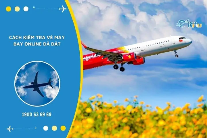 Cách Kiểm Tra Vé Máy Bay Online Đã Đặt