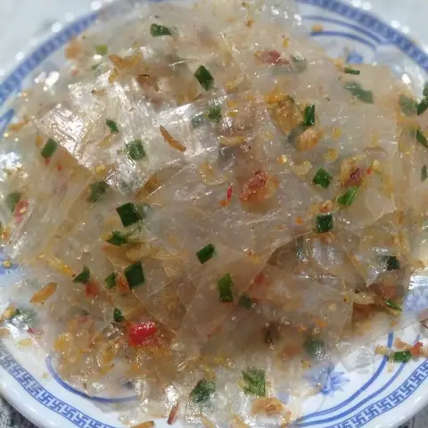 Bánh Tráng Trộn Mỡ Hành Ruốc Đậm Đà Bánh Tráng Trộn Mỡ Hành Ruốc Đậm Đà