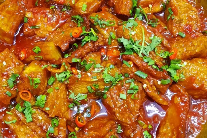 Chả Cá Sốt Cà Chua