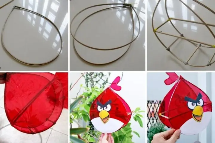 Cách Làm Đèn Trung Thu Bằng Tre Hình Angry Bird
