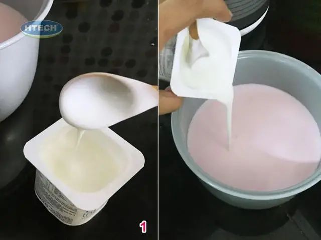 Pha Hỗn Hợp Sữa Chua, Sữa Tươi Pha Hỗn Hợp Sữa Chua, Sữa Tươi