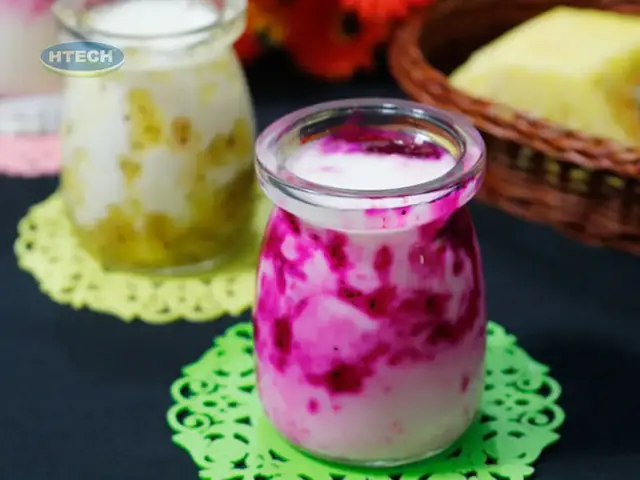 Làm Lạnh Và Xay Thành Sữa Chua Uống Làm Lạnh Và Xay Thành Sữa Chua Uống