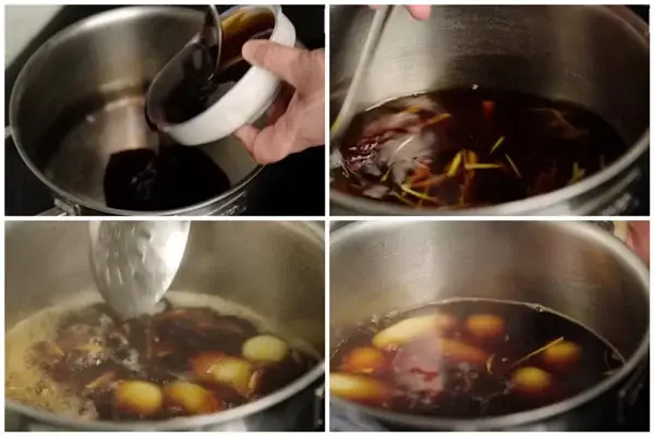 Bước 5: Nấu Bánh Ngào