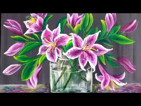 Hướng Dẫn Vẽ Bình Hoa Đơn Giản Cho Người Mới Bắt Đầu