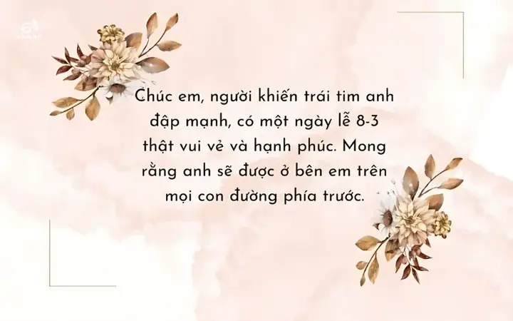 Viết Gì Khi Tặng Quà Cho Người Yêu Dịp 8/3