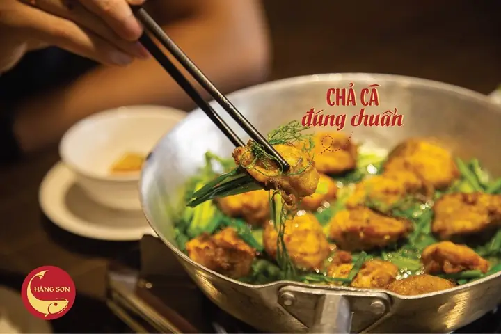 Cách Thưởng Thức Chả Cá Hàng Sơn Bà Triệu Chuẩn Vị Hà Thành