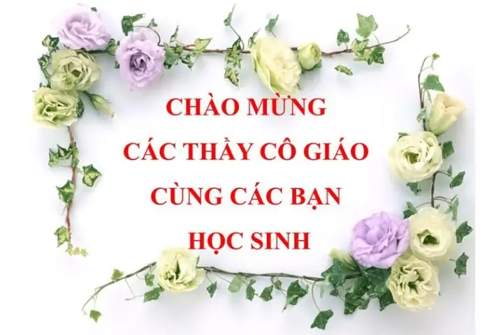 Các Mẫu Slide Chào Mừng Thầy Cô Và Các Bạn Đẹp, Dễ Áp Dụng