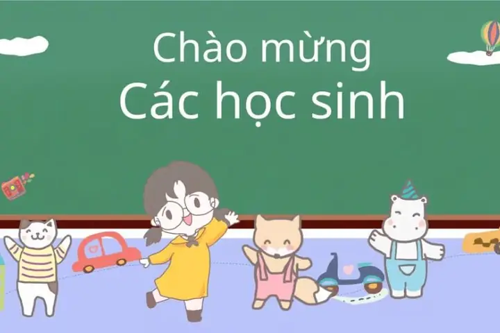 Các Mẫu Slide Chào Mừng Thầy Cô Và Các Bạn Đẹp, Dễ Áp Dụng
