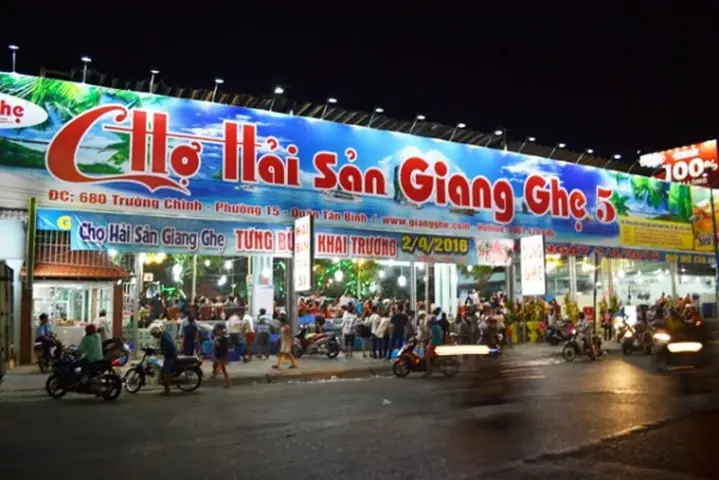 Chợ Hải Sản Giang Ghẹ