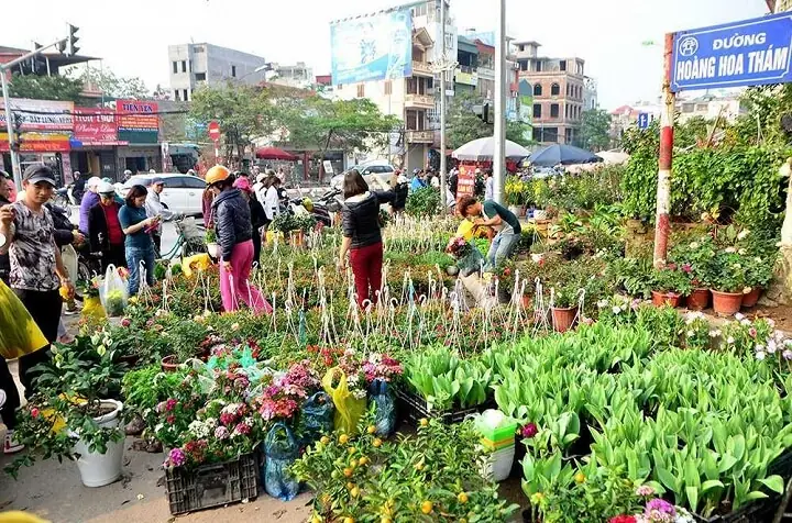 Chợ Hoa Hoàng Hoa Thám