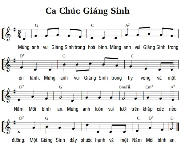 Hướng Dẫn Chi Tiết Cách Đệm Hát "chúc Mừng Giáng Sinh" Với Các Hợp Âm Cơ Bản