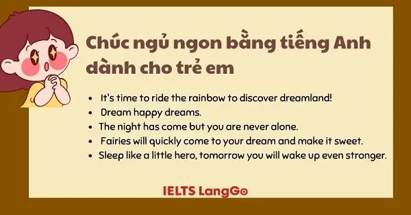 Cách Chúc Ngủ Ngon Bằng Tiếng Anh Dành Cho Trẻ Em Cách Chúc Ngủ Ngon Bằng Tiếng Anh Dành Cho Trẻ Em