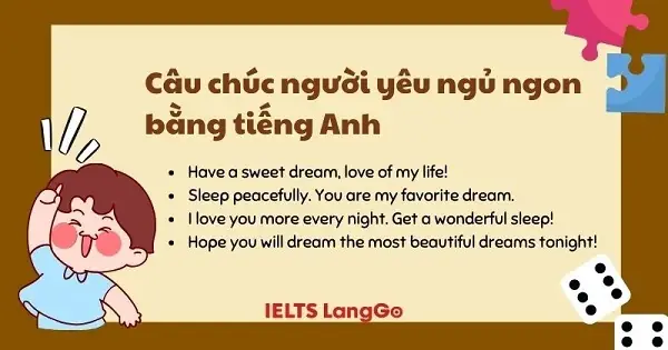 Mẫu Câu Chúc Người Yêu Ngủ Ngon Bằng Tiếng Anh Mẫu Câu Chúc Người Yêu Ngủ Ngon Bằng Tiếng Anh