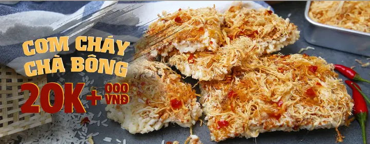 Cơm Cháy Chà Bông Hà Thúy - Sài Gòn