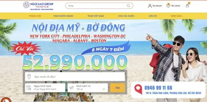 Ngôi Sao Group Tourism – Công Ty Du Lịch Uy Tín Tại Quận 5