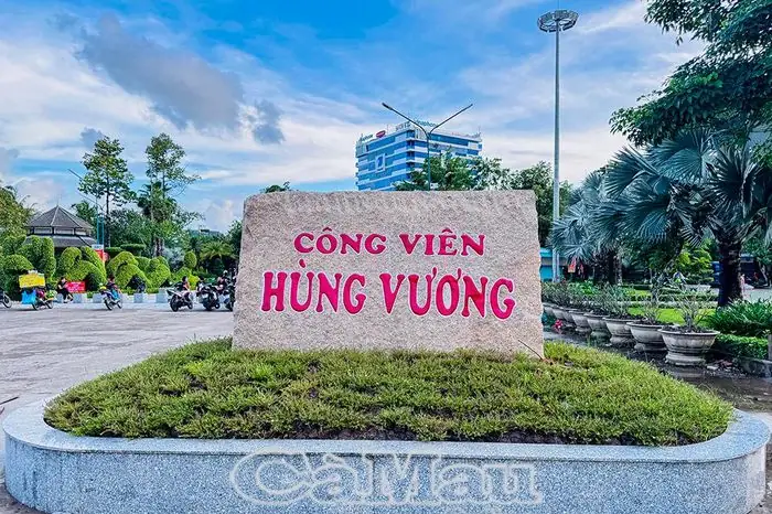 Diện Mạo Mới Ở Công Viên Hùng Vương - Báo Cà Mau