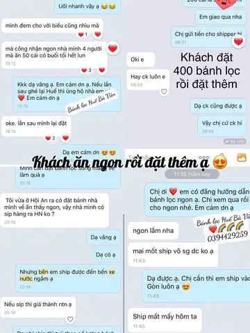 Khách Hàng Đánh Giá Về Bánh Lọc Huế Bà Vân Khách Hàng Đánh Giá Về Bánh Lọc Huế Bà Vân