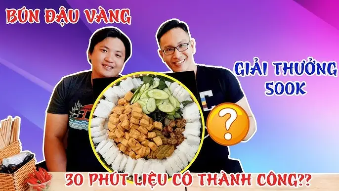 Đại Chiến Mẹt Bún Đậu Khổng Lồ: Món Ăn Đường Phố Gây Sốt Giới Trẻ