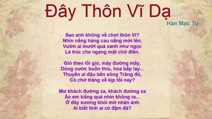 Dàn Ý Bài Thơ Đây Thôn Vĩ Dạ – Hướng Dẫn Chi Tiết & 19 Mẫu Tham Khảo