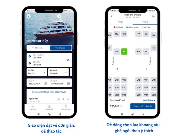 Ưu Điểm Vượt Trội Khi Đặt Vé Tàu Phú Quốc Express Trên Ví Vnpay