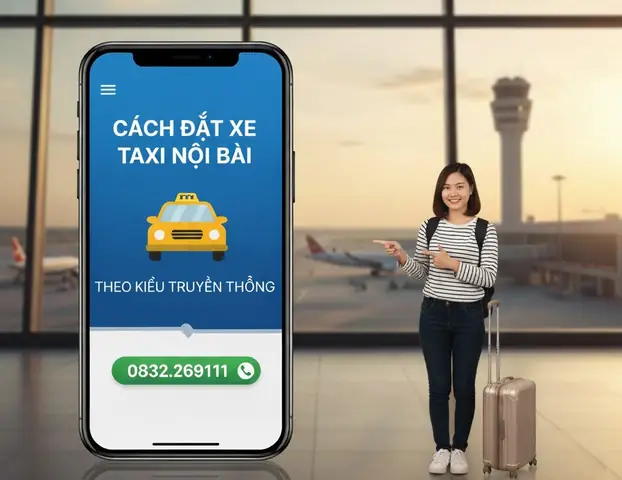 Cách Đặt Xe Taxi Nội Bài Truyền Thống: Ưu Điểm, Nhược Điểm Và Lưu Ý