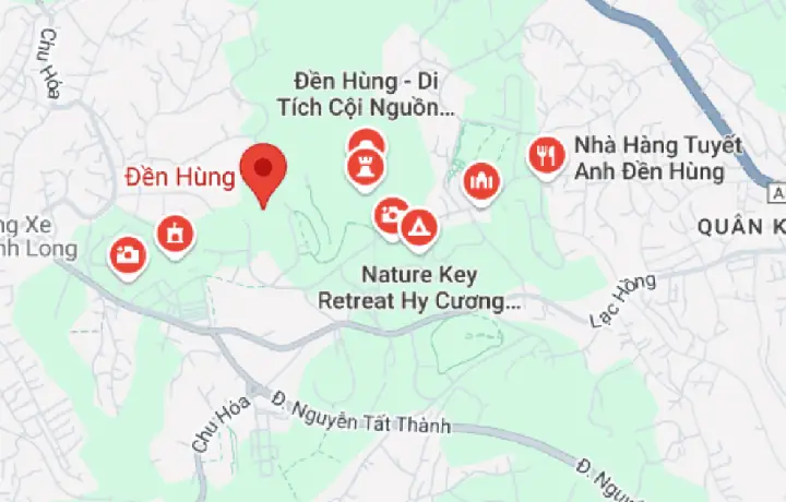 Đền Hùng Vương Ở Đâu?