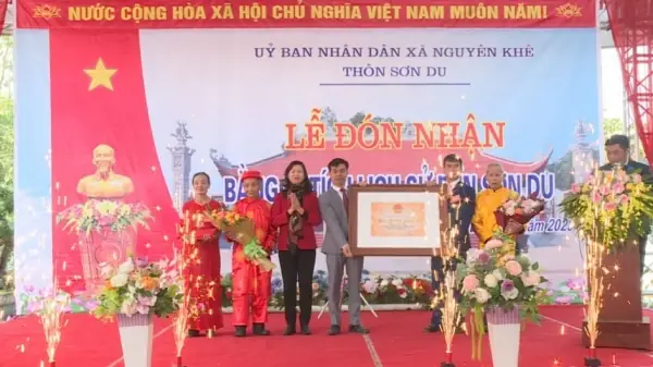 Đền Sơn Du Đón Nhận Bằng Xếp Hạng Di Tích Lịch Sử, Nghệ Thuật ...