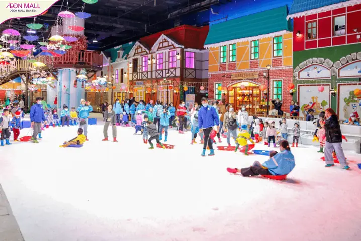 Khu Vui Chơi Tuyết Snow Town