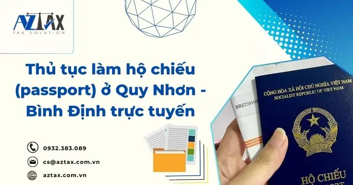 Thủ Tục Làm Hộ Chiếu (passport) Ở Quy Nhơn – Bình Định Trực Tuyến