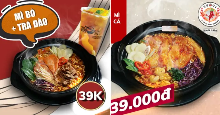 Cập Nhật Chương Trình Khuyến Mại Tại Mì Cay Seoul Đà Nẵng Cập Nhật Chương Trình Khuyến Mại Tại Mì Cay Seoul Đà Nẵng