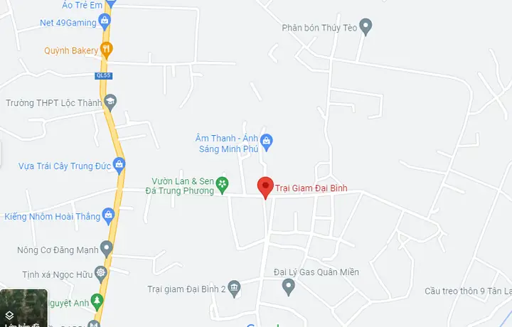 Địa Chỉ Trại Giam Đại Bình