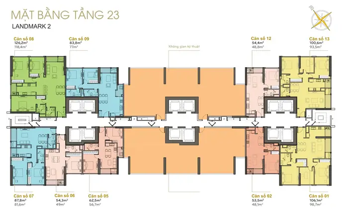 Đặc Điểm Tầng Kỹ Thuật Và Căn Hộ Góc