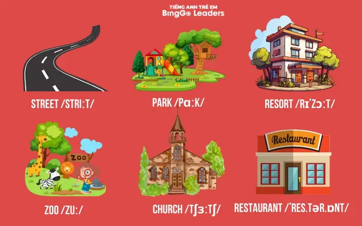Một Số Từ Vựng Về Địa Điểm Du Lịch Tiếng Anh Thông Dụng