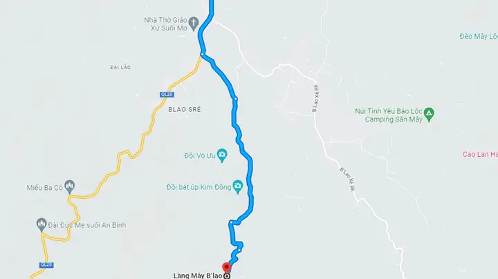 Vị Trí Và Cách Di Chuyển Đến Đồi Bát Úp Bảo Lộc