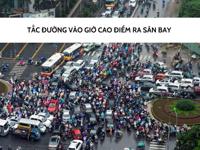 Lưu Lượng Xe Cộ Lớn Vào Giờ Cao Điểm