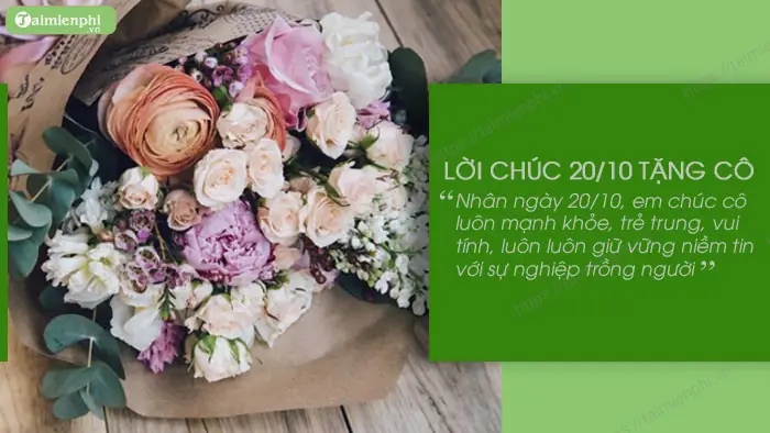 Những Lời Chúc Mừng Nào Thích Hợp Để Ghi Trên Thiệp Chúc Mừng 20/10 Cho Cô Giáo?