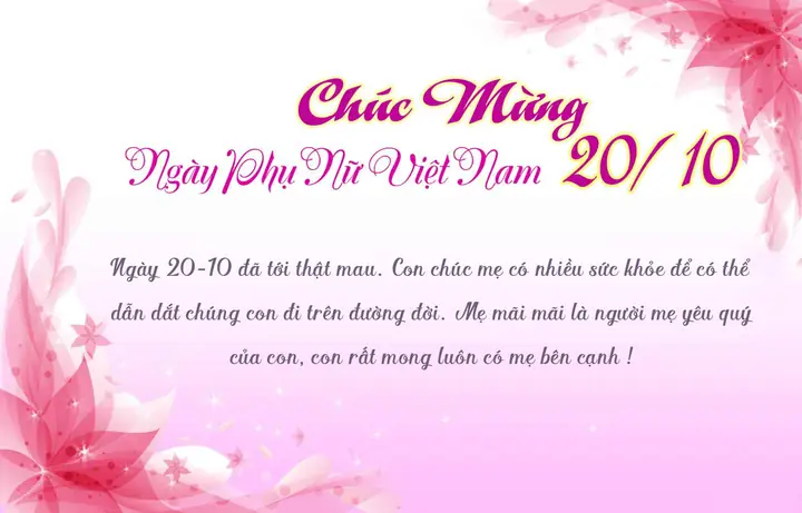 Những Lời Chúc Mừng Nào Thích Hợp Để Ghi Trên Thiệp Chúc Mừng 20/10 Cho Cô Giáo?