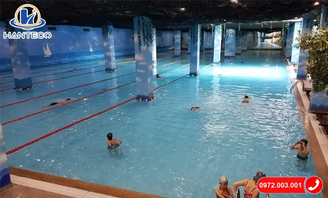 Bể Bơi Được Thiết Kế Hài Hòa, Thẩm Mỹ
