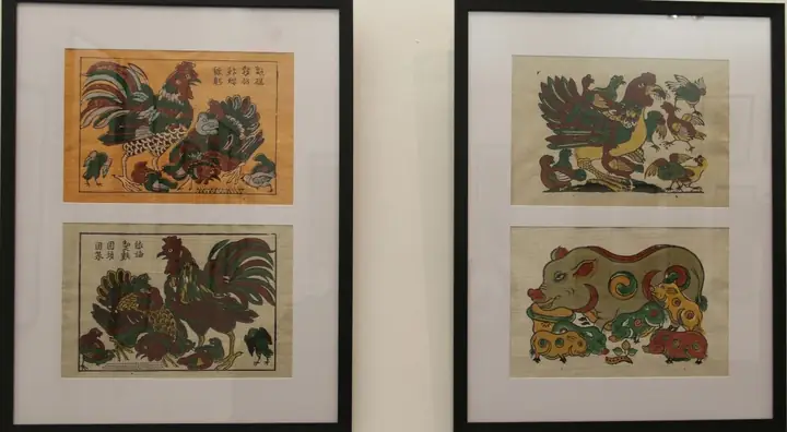 Hon 100 Hien Vat Gioi Thieu Ve Tranh Dan Gian Dong Ho Xua Va Nay