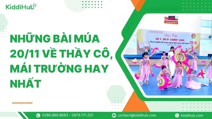 Những Bài Múa 20/11 Về Thầy Cô, Mái Trường Hay Nhất