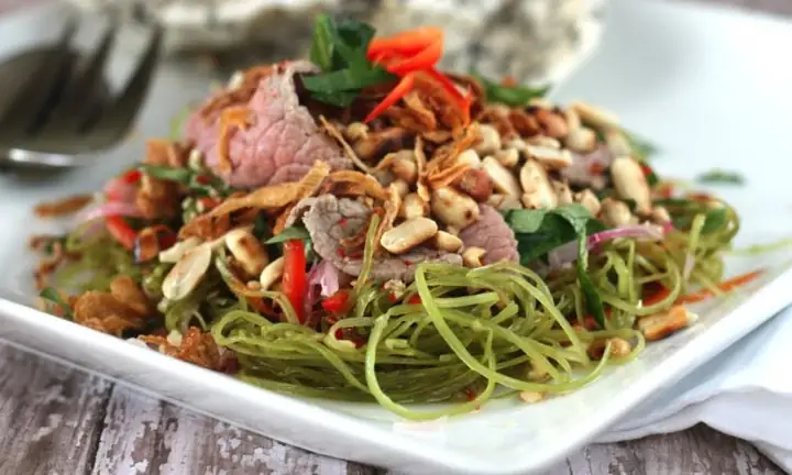 Nộm Muống Chẻ Bắp Bò - Món Nhậu Ngon Đãi Khách