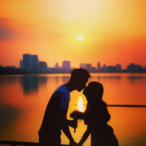Hình Ảnh Cho Hình Ảnh Hoàng Hôn Hồ Tây: