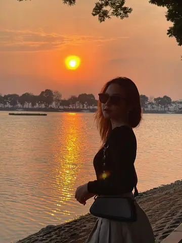 Hình Ảnh Cho Hình Ảnh Hoàng Hôn Hồ Tây: