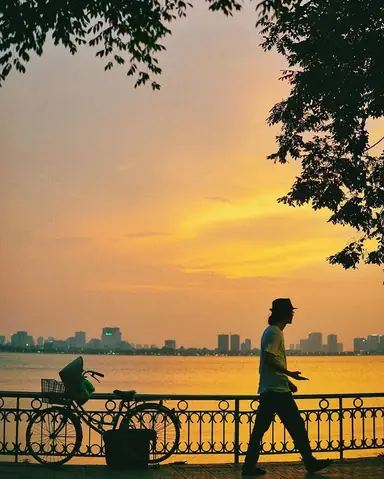 Hình Ảnh Cho Hình Ảnh Hoàng Hôn Hồ Tây: